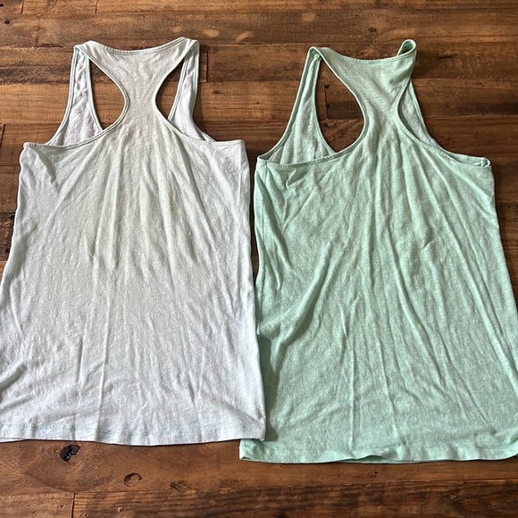 Mint Racerback Tanks - Picture 4 of 4